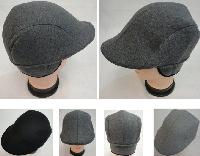 Warm Ivy Cap with Ear Flaps [Wool-Like Solid Color] 